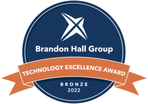 Brandon Hall Group Technology Excellence Award 2022 - Bronze