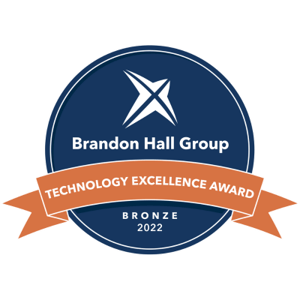 Brandon Hall Group Technology Excellence Bronze Award 2022