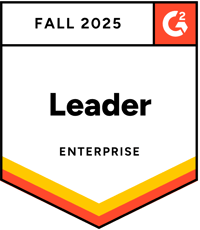 G2 Enterprise Leader Badge 2025 Fall