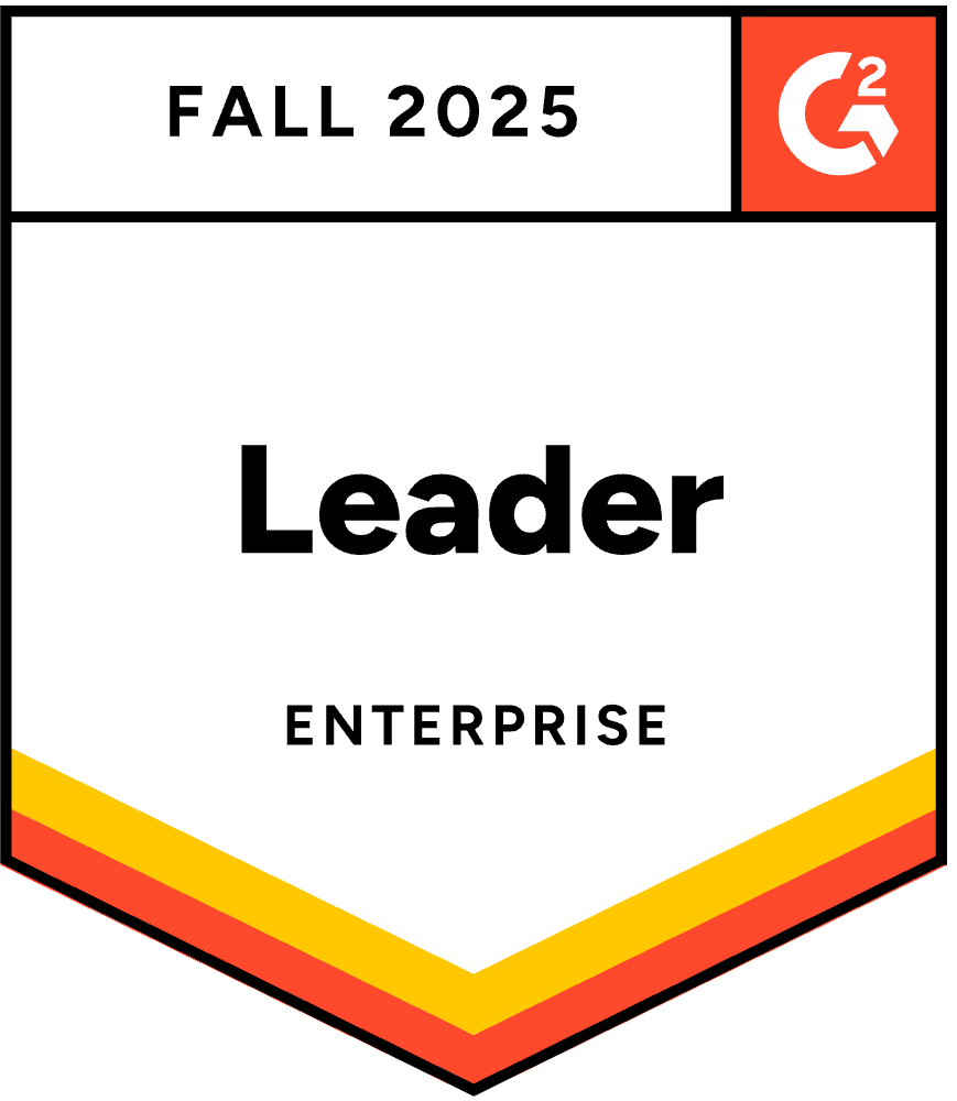 G2 Enterprise Leader Badge 2025 Fall G2 Enterprise Leader Badge 2025 Fall