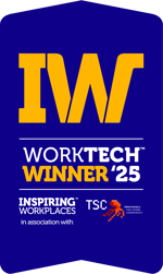 WorkTech Winner Badge 2025