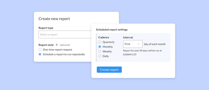 Scheduled Reports