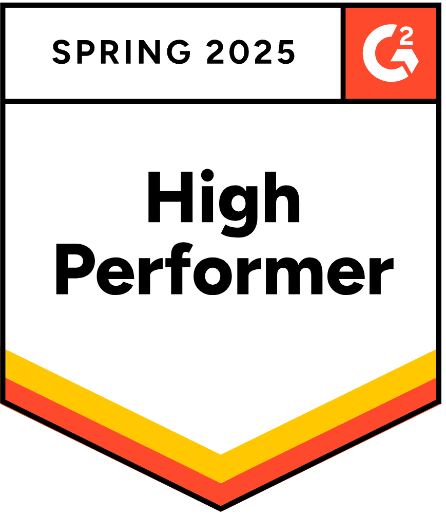 G2 High Performer - Spring 2025