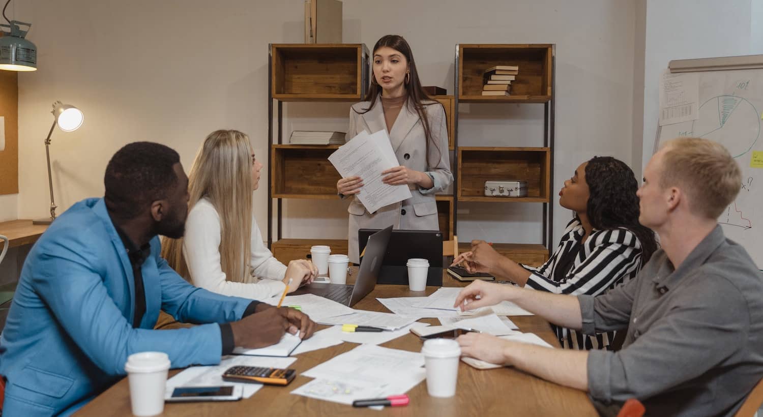 Leadership in the workplace - meeting
